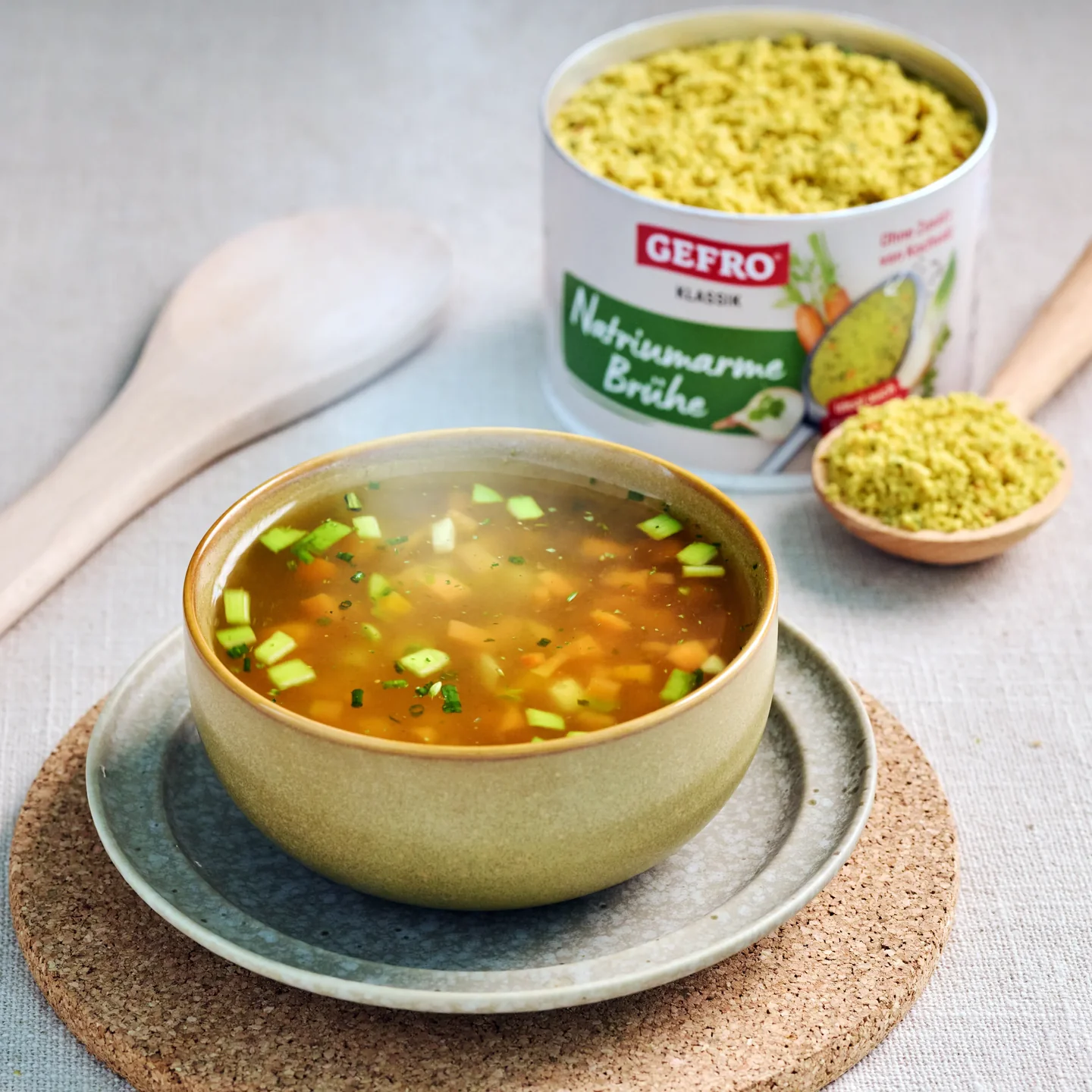 GEFRO low-sodium vegetable broth