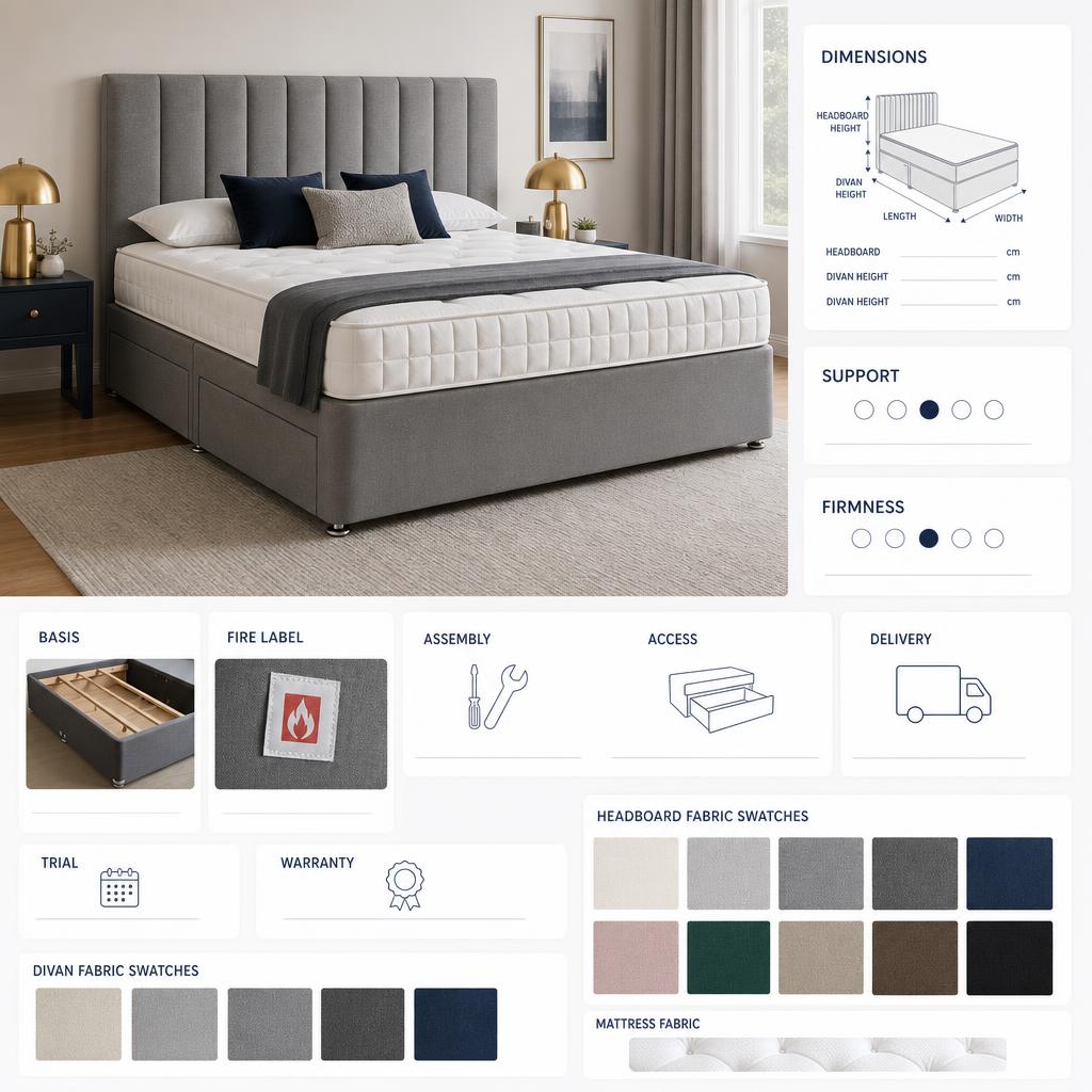 Original Divan Beds Centre UK editorial for UK divan beds, mattresses and headboards