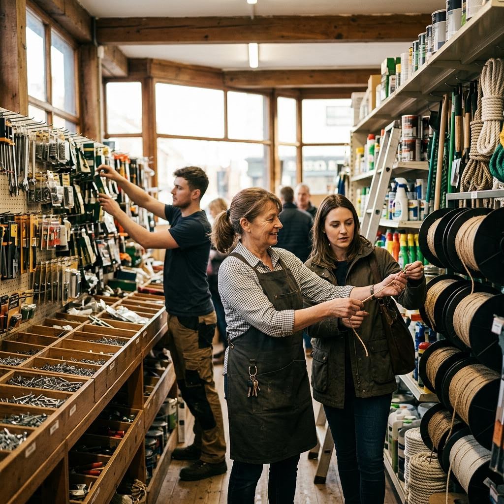 Original editorial image illustrating the Localists merchant category