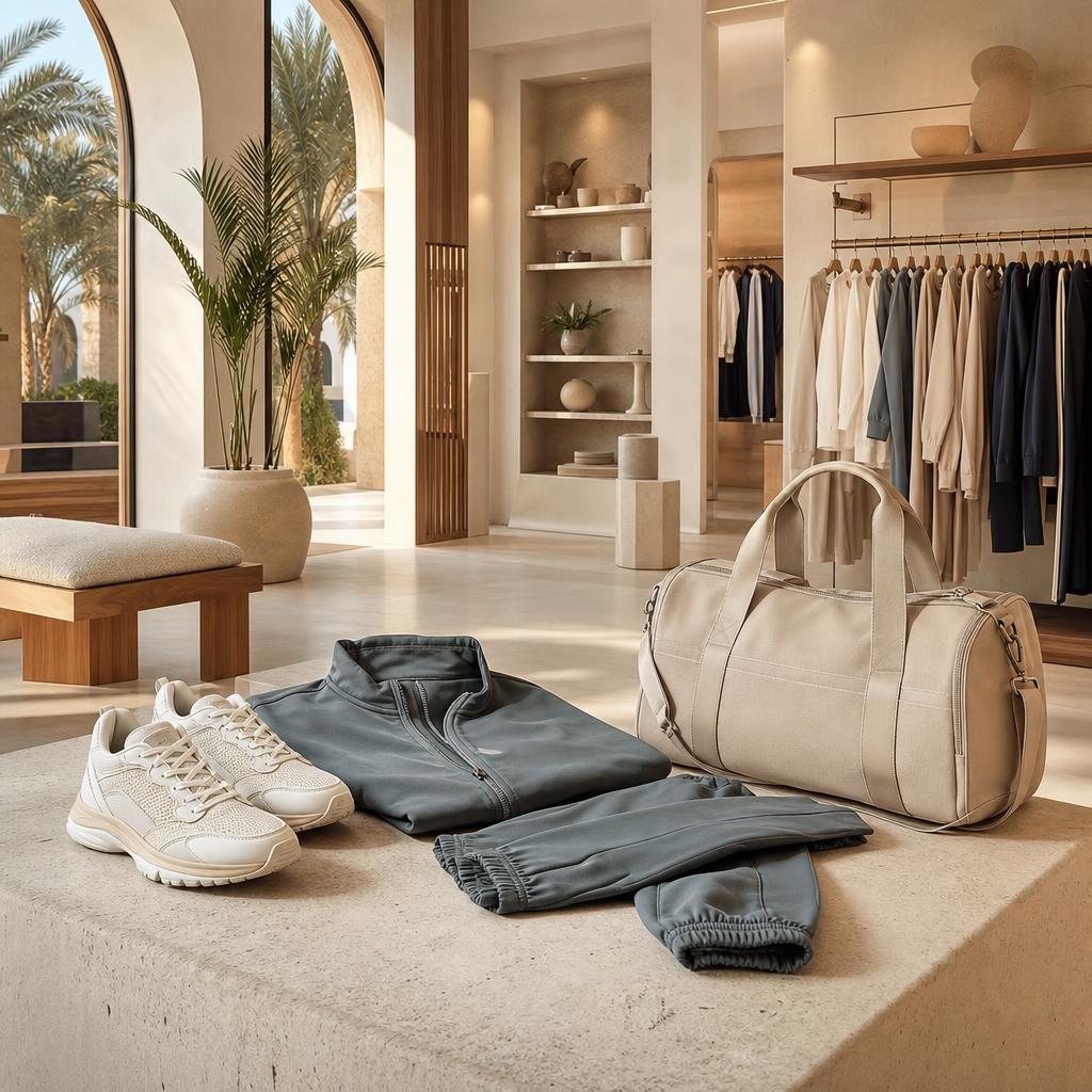 Original natural photographic PUMA UAE and KSA editorial for combined UAE and Saudi Arabia sportswear, footwear and accessory campaign