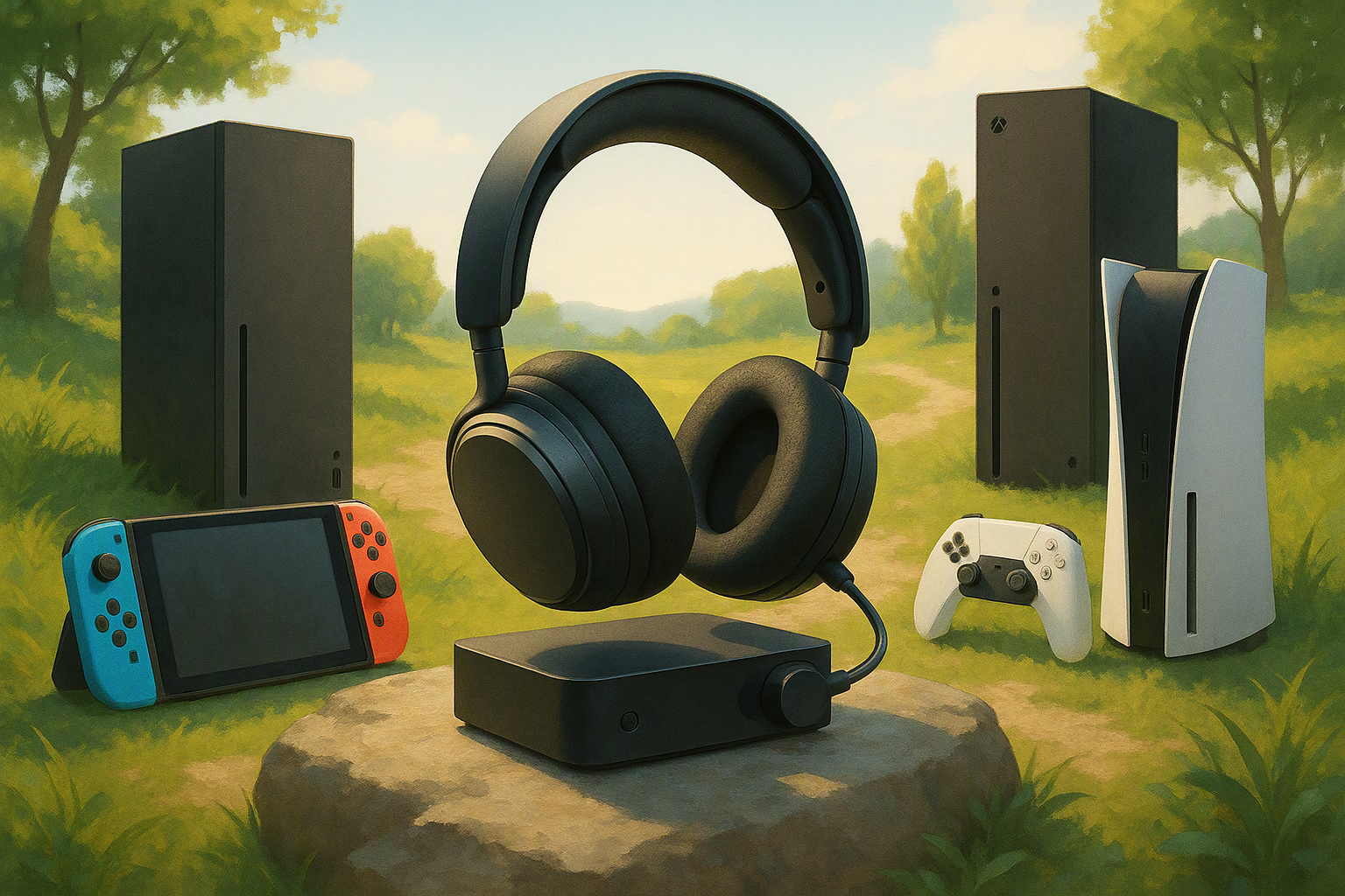 Editorial image for The Gaming Headset That Refuses to Pick a Platform