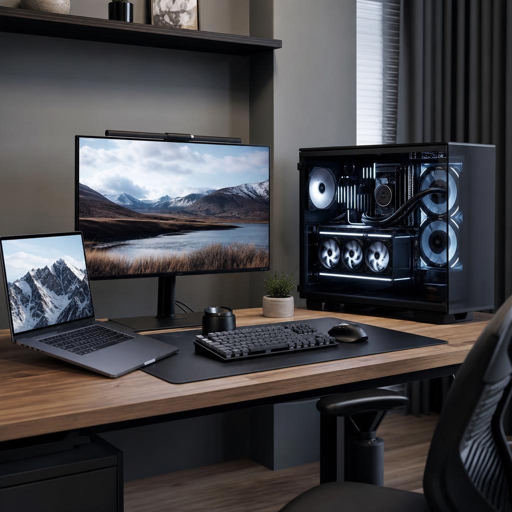 Original photographic Chillblast UK editorial for UK custom gaming PCs, laptops and workstations
