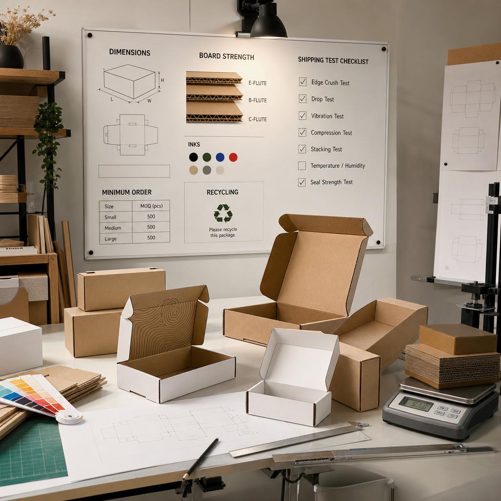 Original photographic Arka US editorial for US custom printed packaging and sustainable box supplier