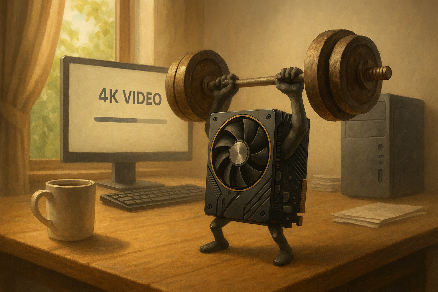 When Your Graphics Card Does the Heavy Lifting