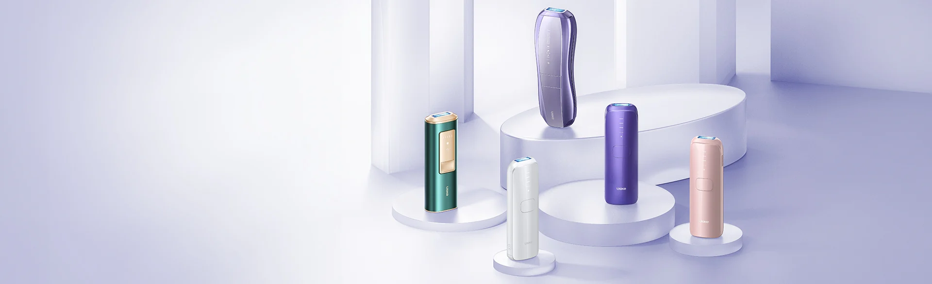 Ulike at-home IPL hair removal handsets