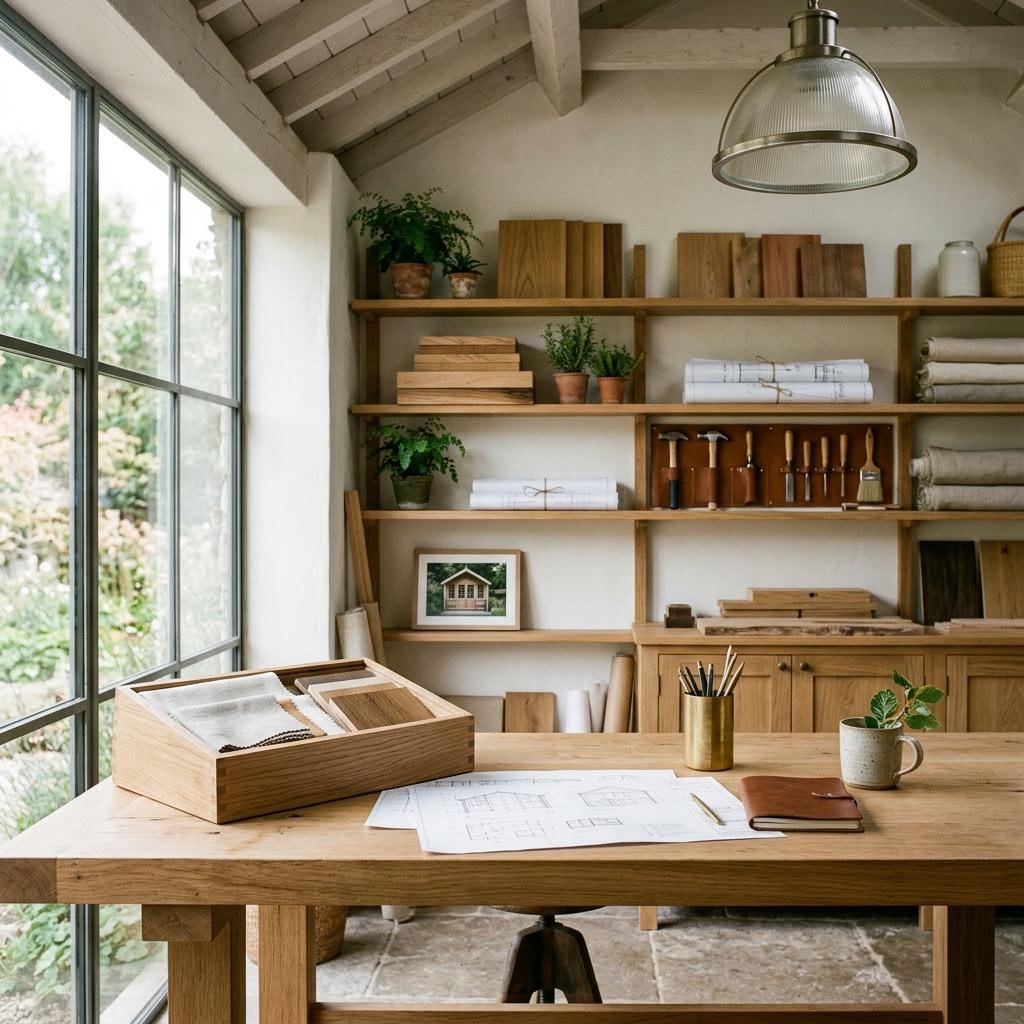 Original editorial image illustrating the The Posh Shed Company merchant category
