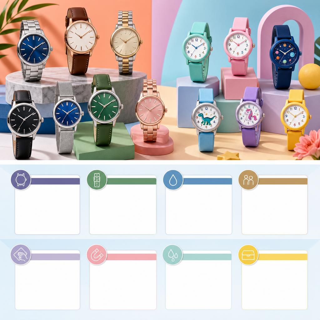 Original ICE WATCH FR editorial for watches for adults and children