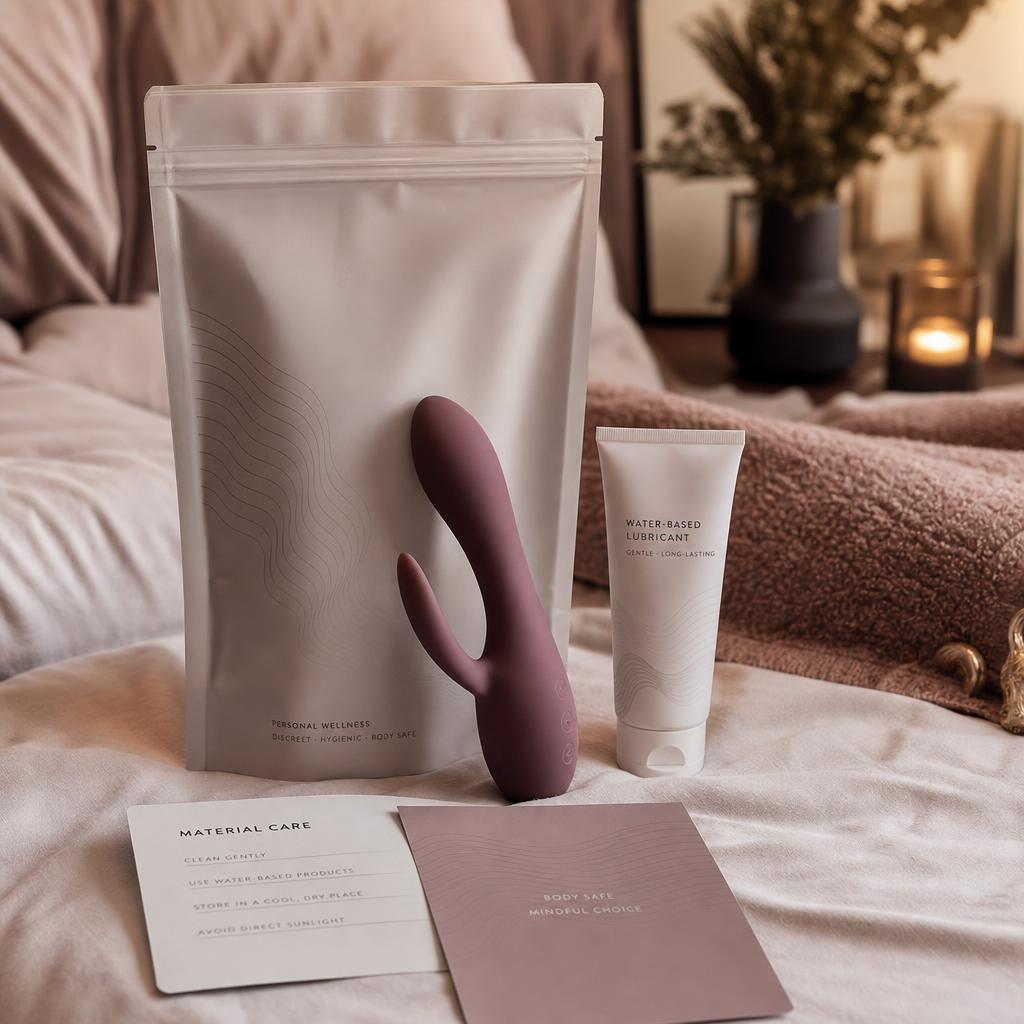 Original photographic Smile Makers US editorial for US adult personal wellness devices and accessories