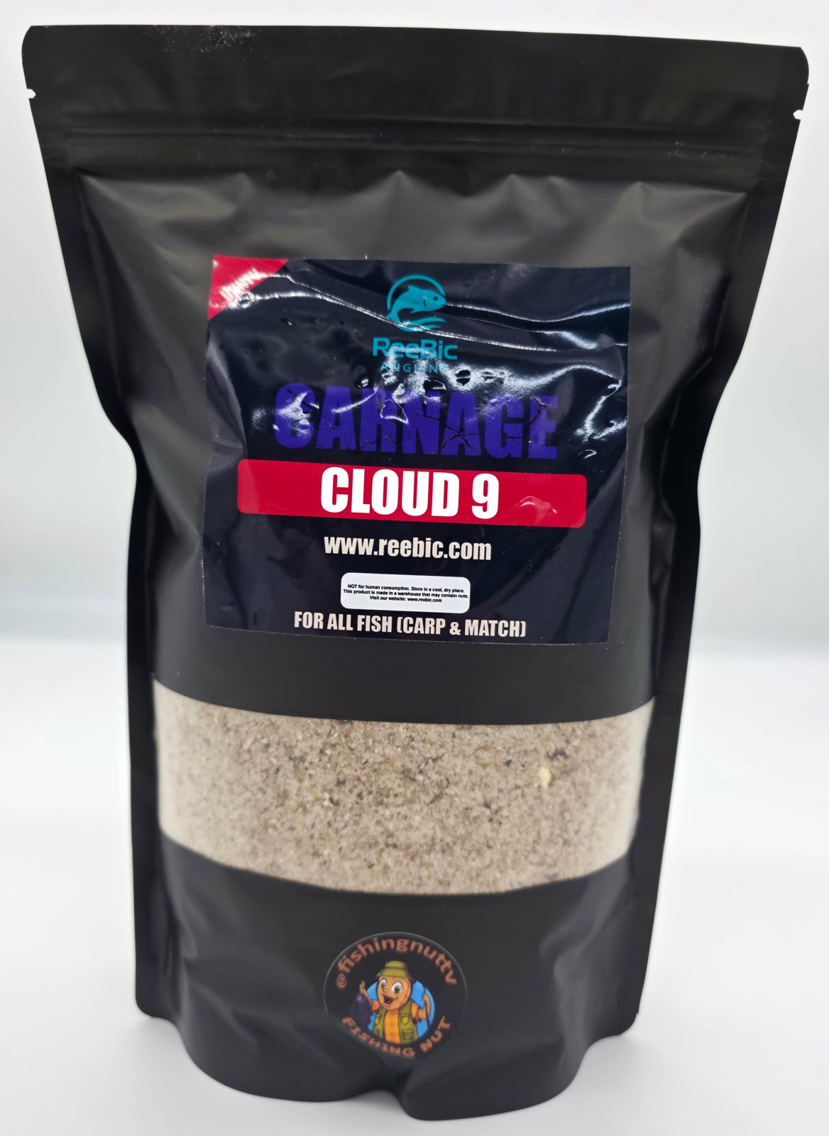 Reebic Cloud9 dry groundbait for coarse fishing