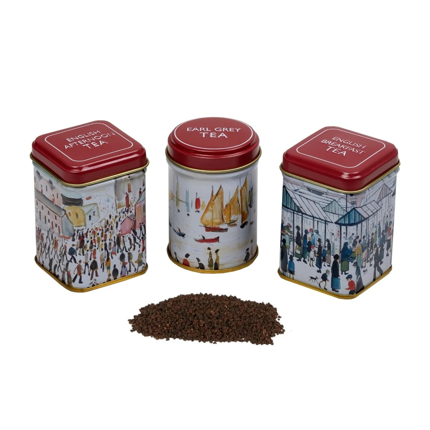 New English Teas loose-leaf tea gift tins