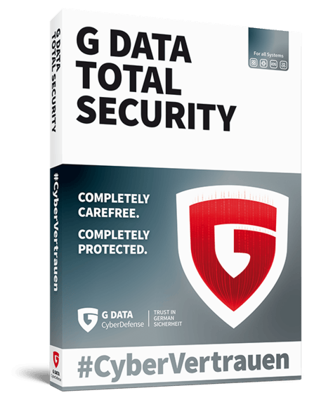 G DATA Total Security software packaging