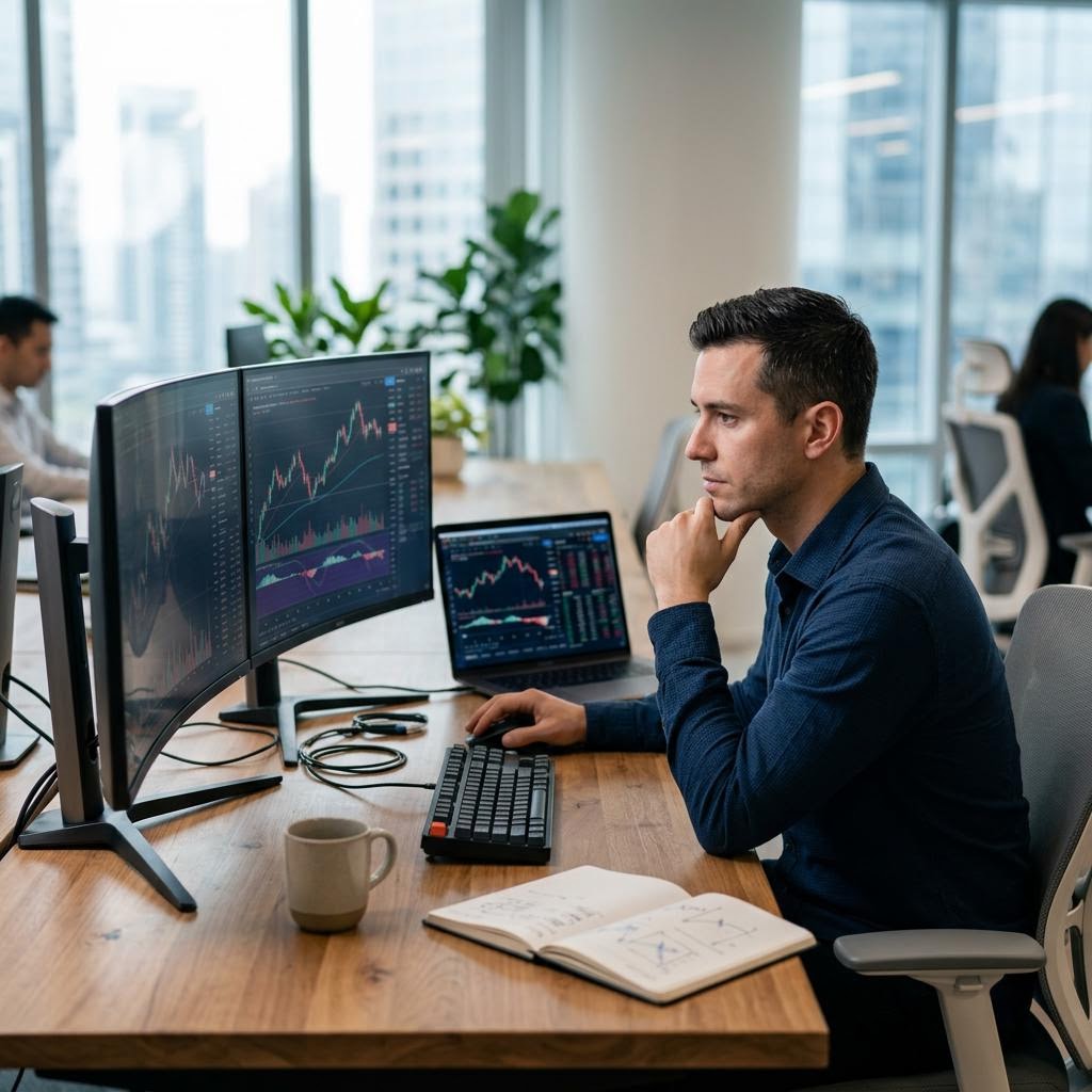 Original editorial image illustrating VPS Forex Trader affiliate program's offering category