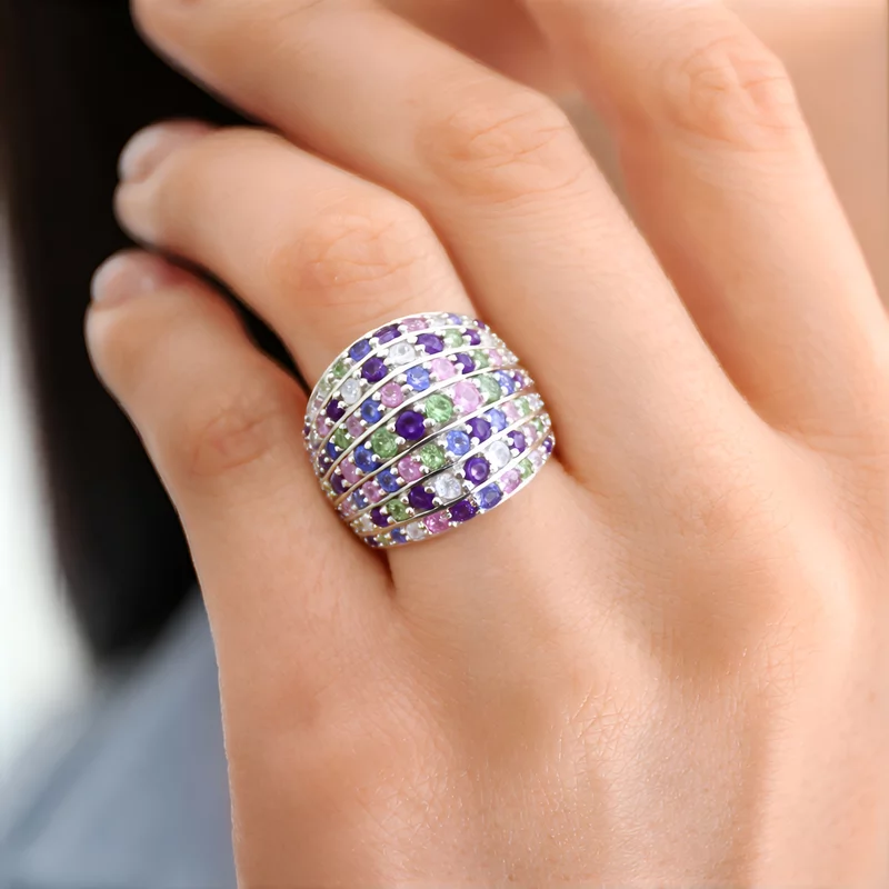 Juwelo gemstone gold ring