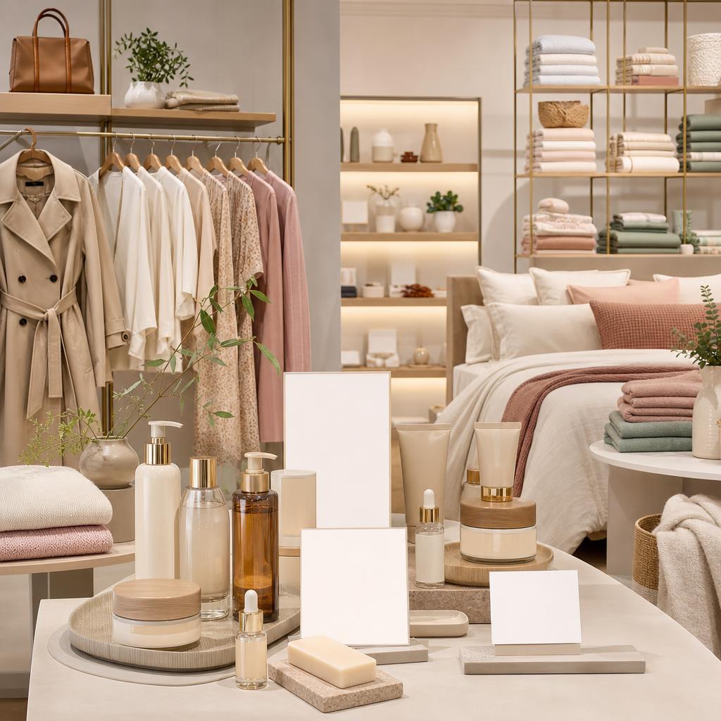 Original Kastner & Öhler FR editorial for French-market fashion, beauty and home retail