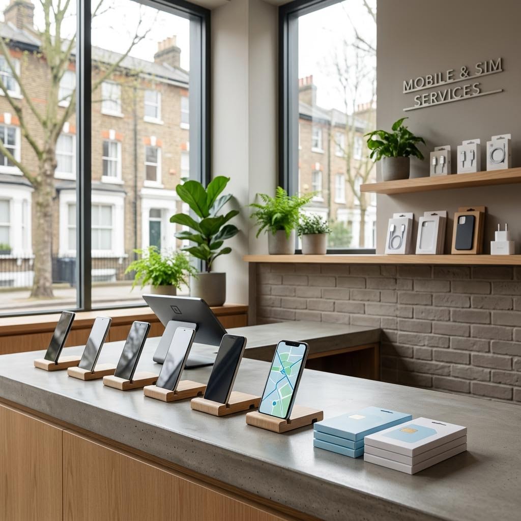 Original editorial image illustrating the Lyca Mobile UK merchant category