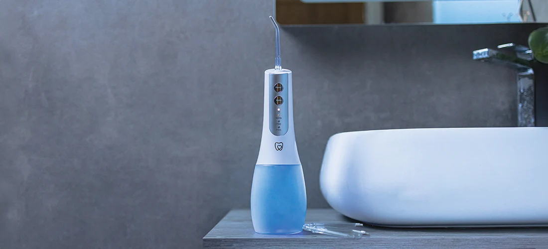 Water flosser featured by Spotlight Oral Care
