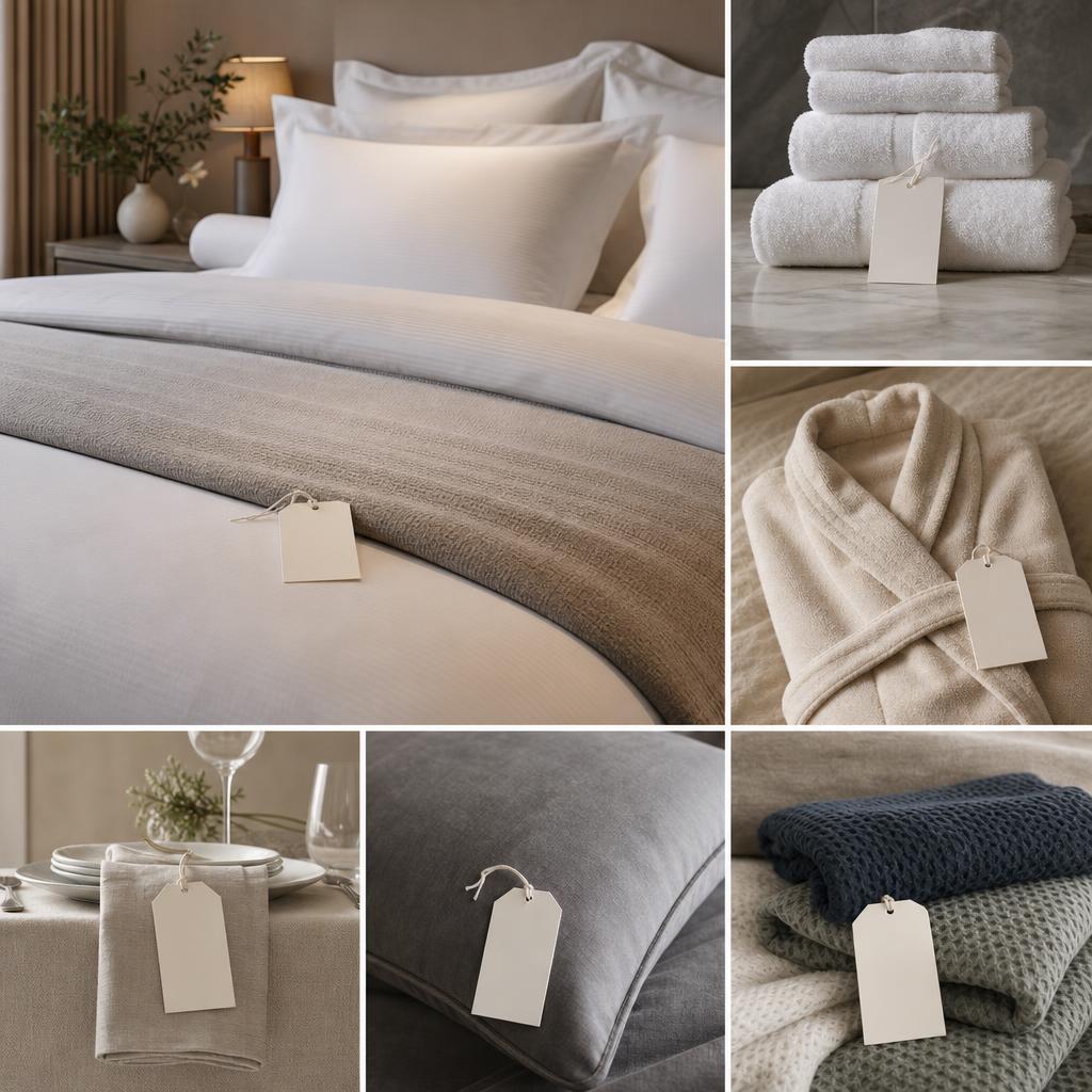 Original Resuinsa Home editorial for home textiles for bathroom, bedroom and dining