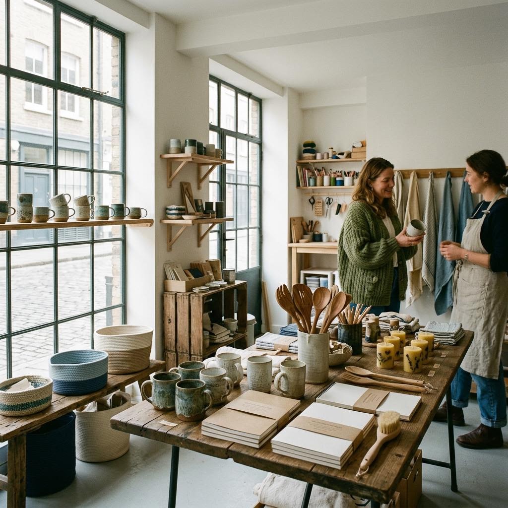 Original editorial image illustrating the Good Hearts Club UK merchant category