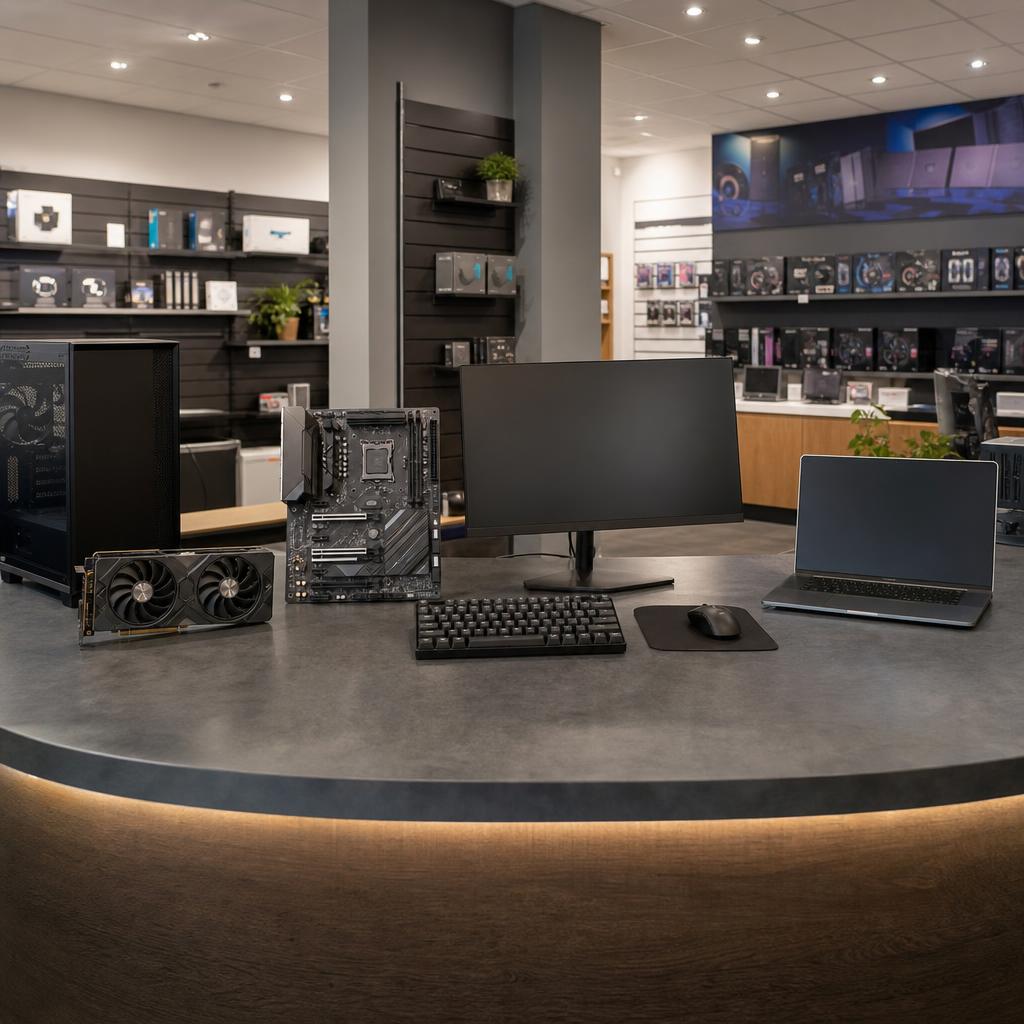 Original photographic CCL UK editorial for UK computers, components, peripherals and consumer technology retailer