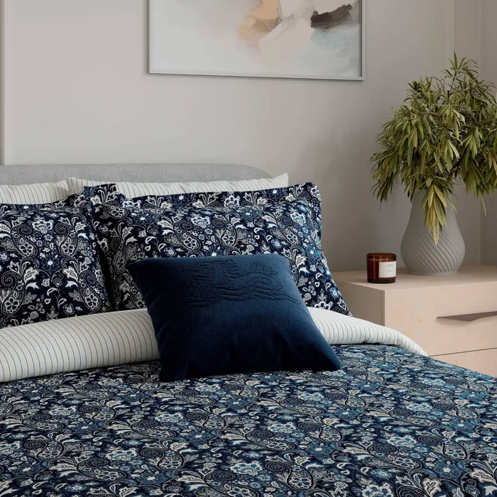 Bedeck Home patterned bedding and duvet cover