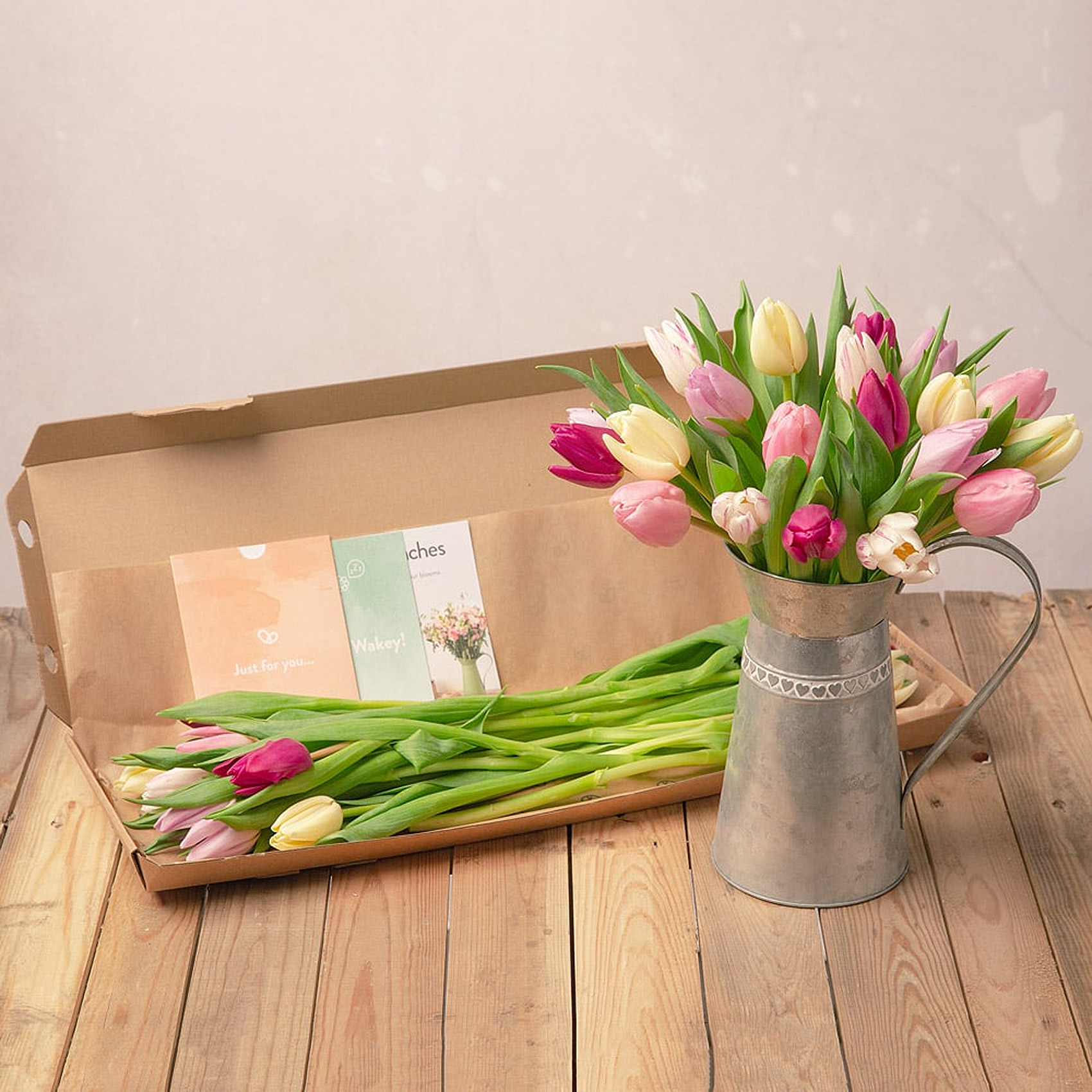 Bunches letterbox flowers delivered by post