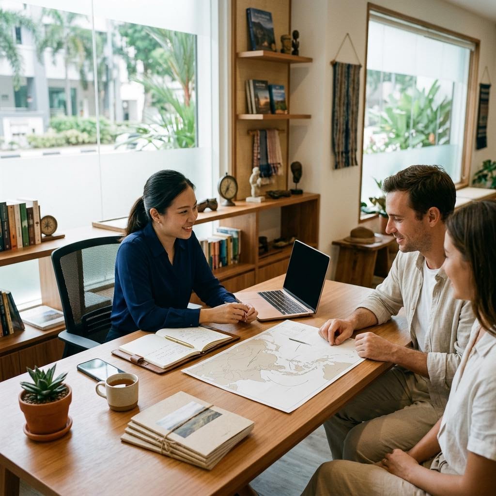 Original editorial image illustrating the 12Go APAC merchant category