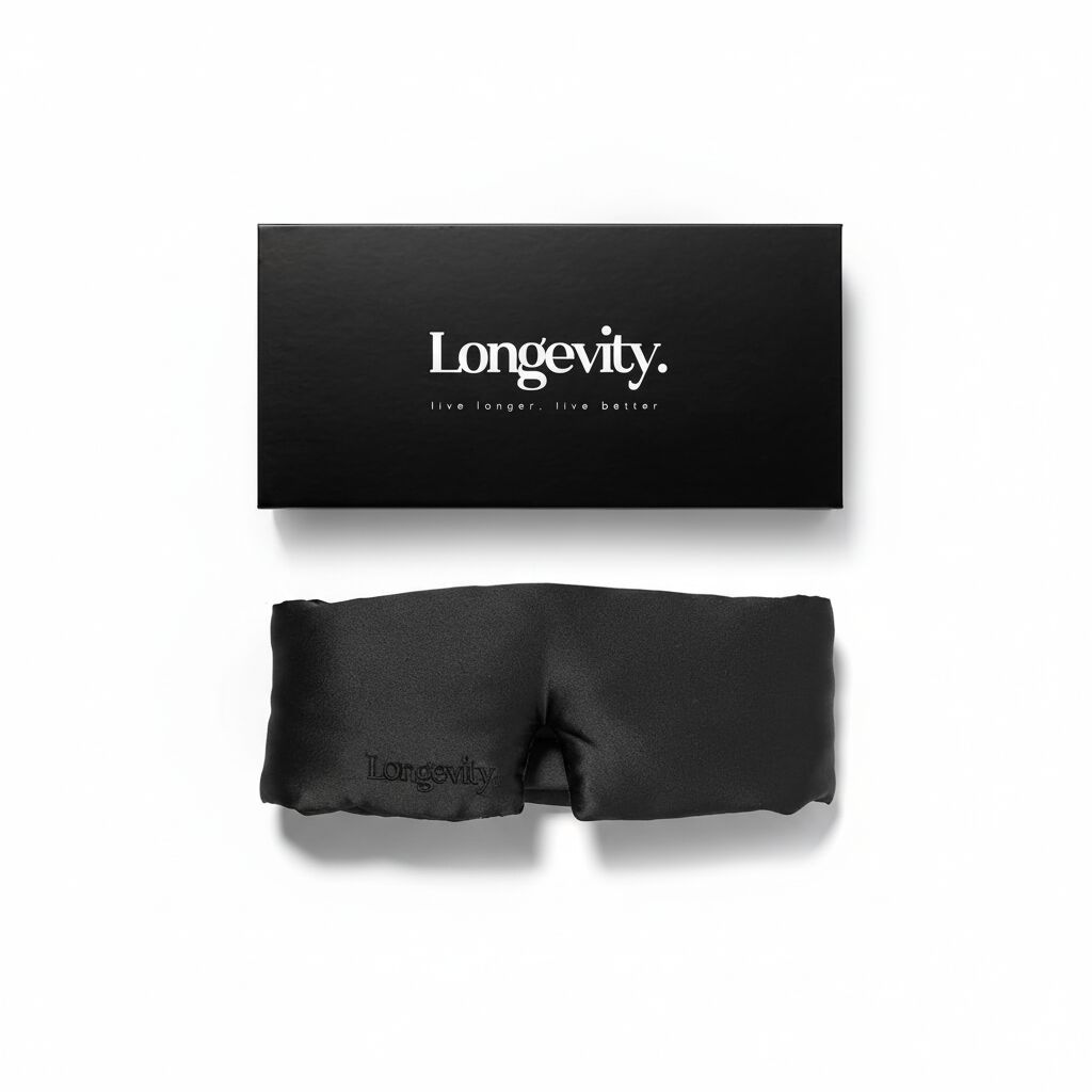 Longevity sleep mask, one of the shop's sleep-routine products