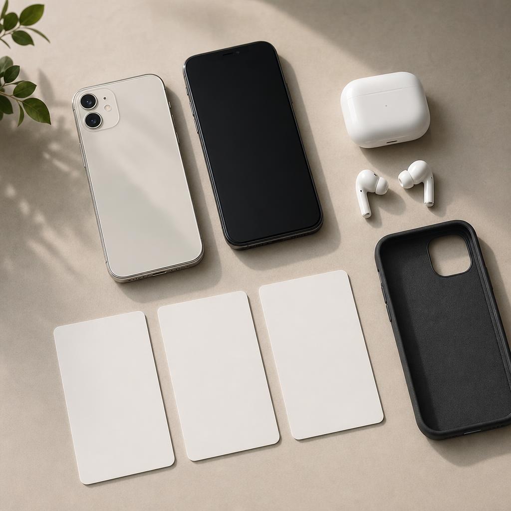 Original Reboxed editorial for refurbished smartphones, AirPods, device recycling and protective cases