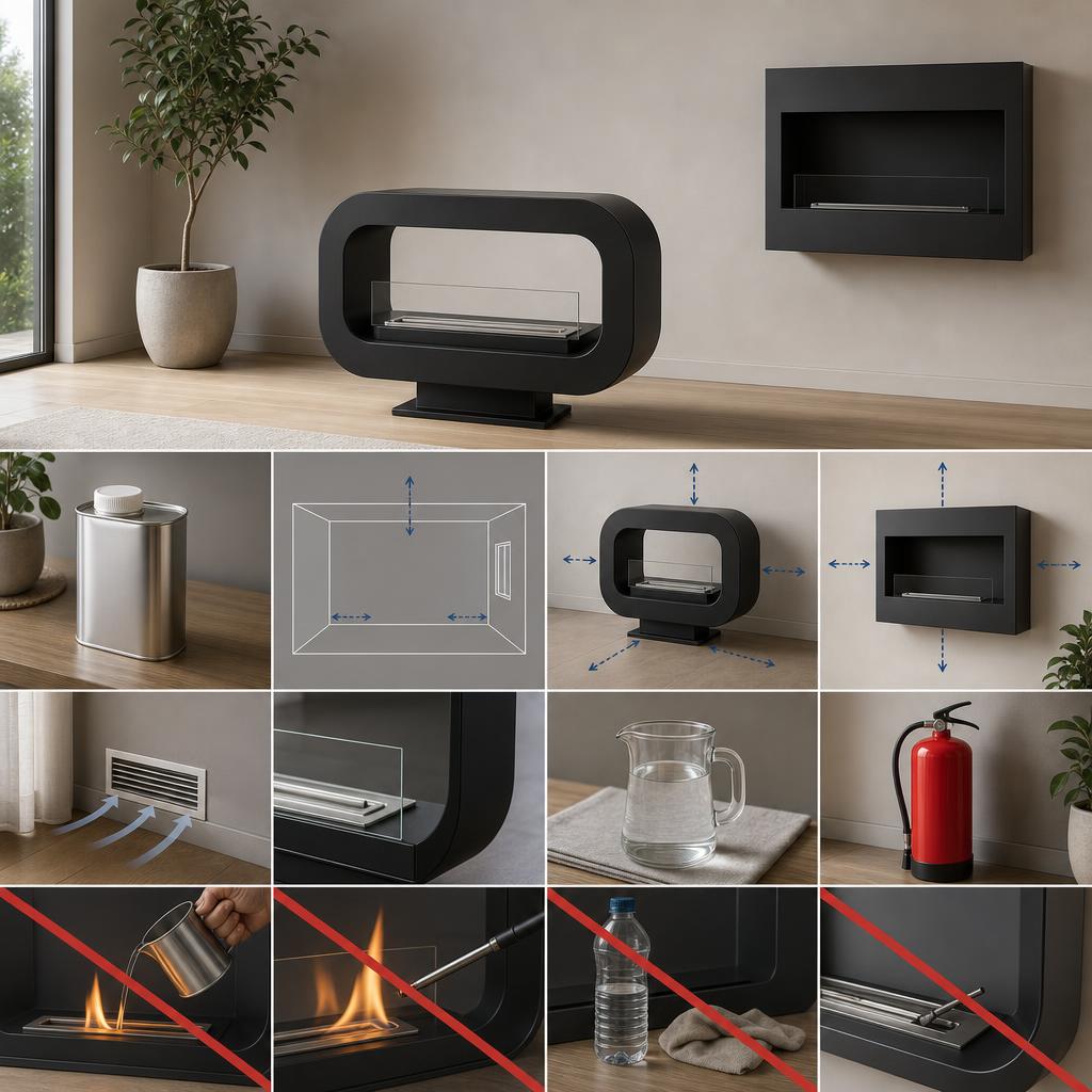 Original Biokominek-shop.pl editorial for Polish bioethanol fireplaces, burners, fuel and accessories