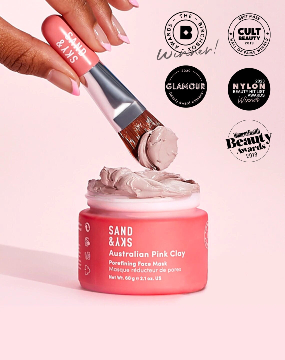A Clay Mask Built Around a Genuinely Australian Botanical Lineup