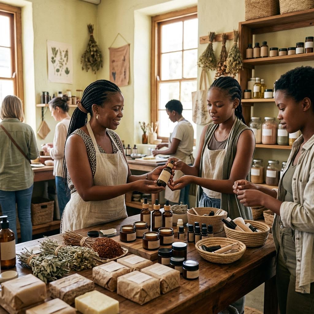 Original editorial image illustrating the The Natural Africa merchant category