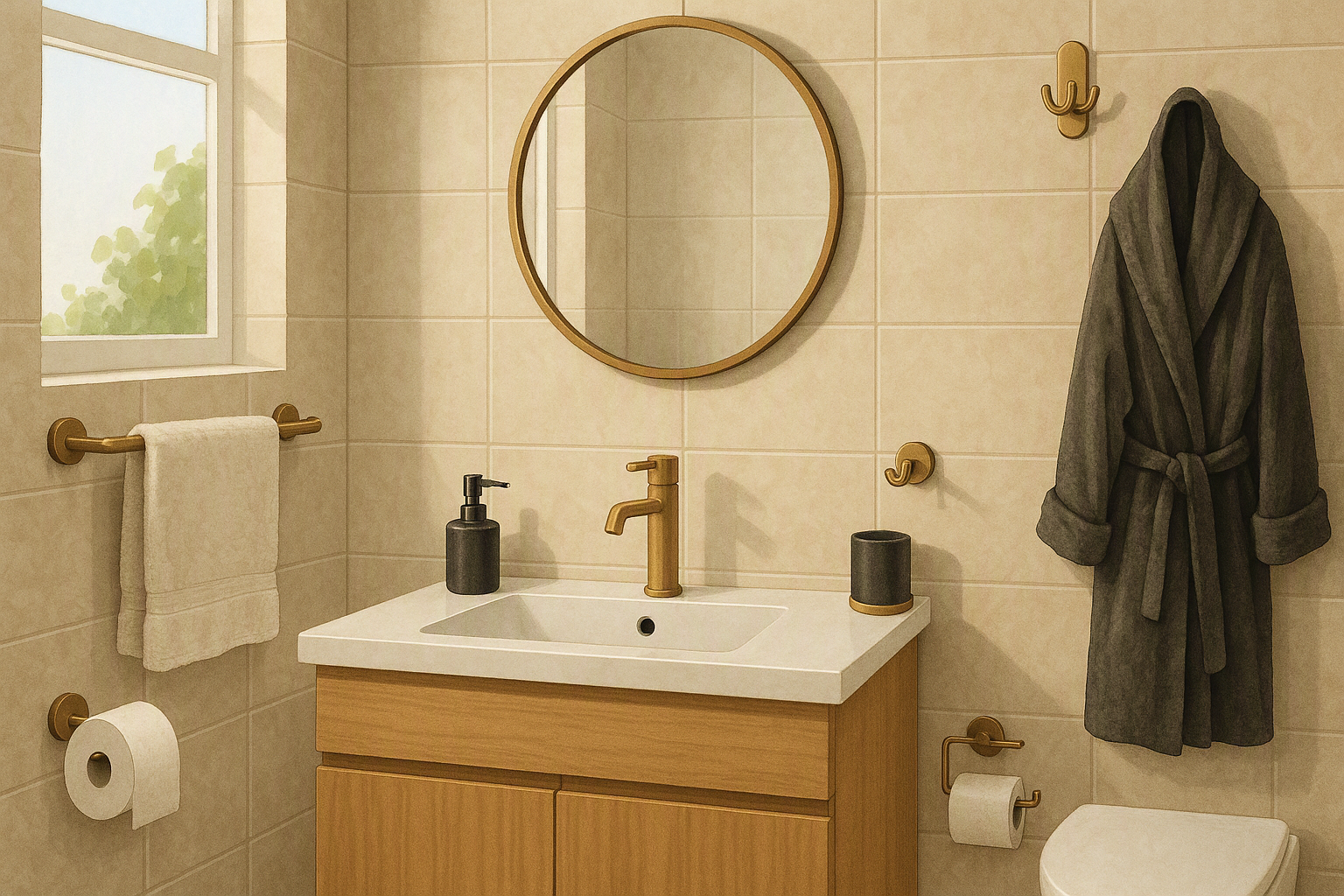 The Details That Finish a Bathroom, Not Just Fill It
