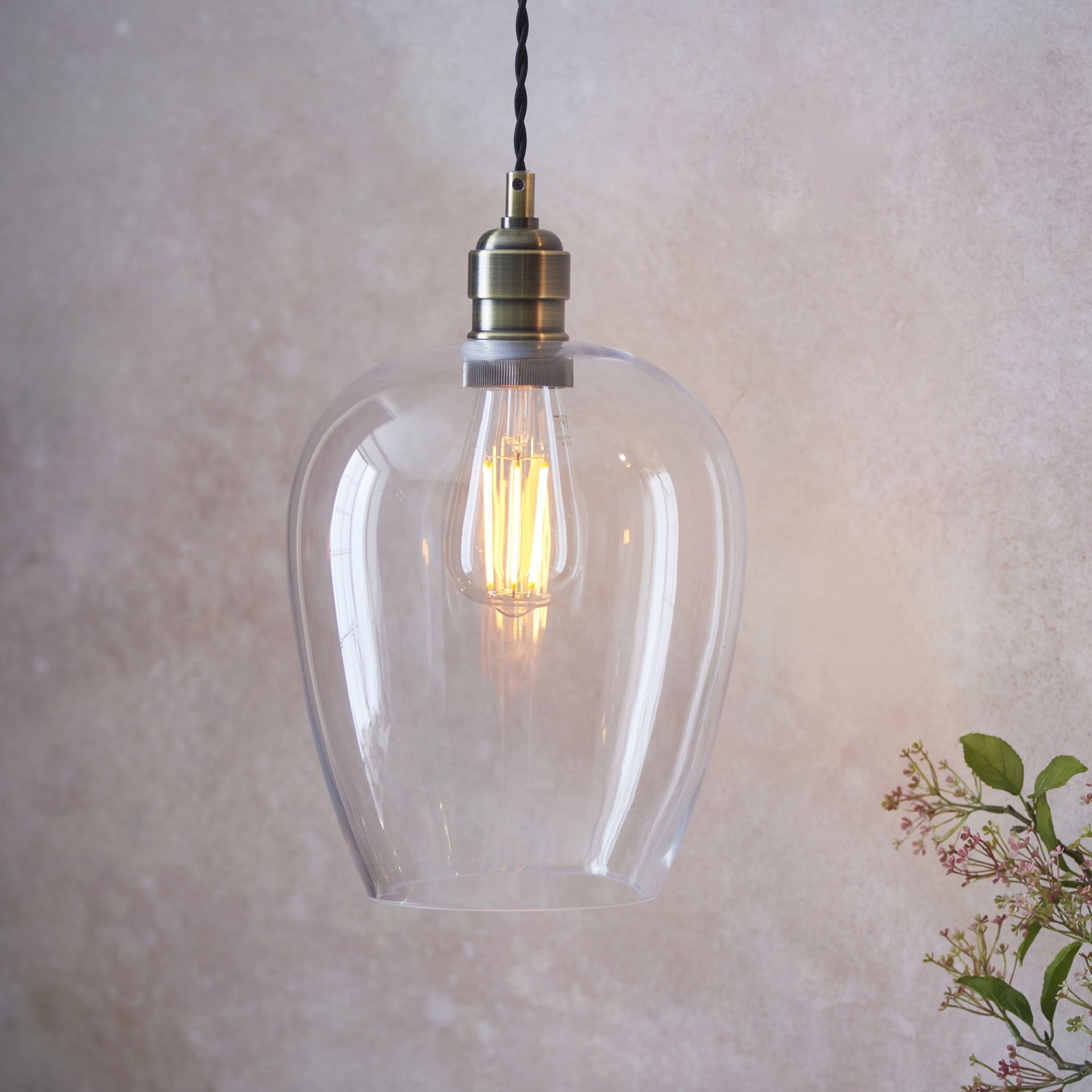 A Pendant That Lets the Bulb Be Part of the Design
