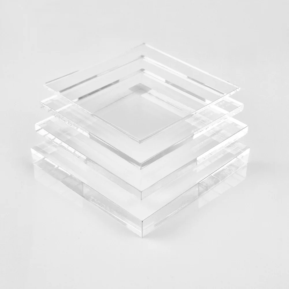 Clear acrylic sheets cut to size by Cut Plastic Sheeting