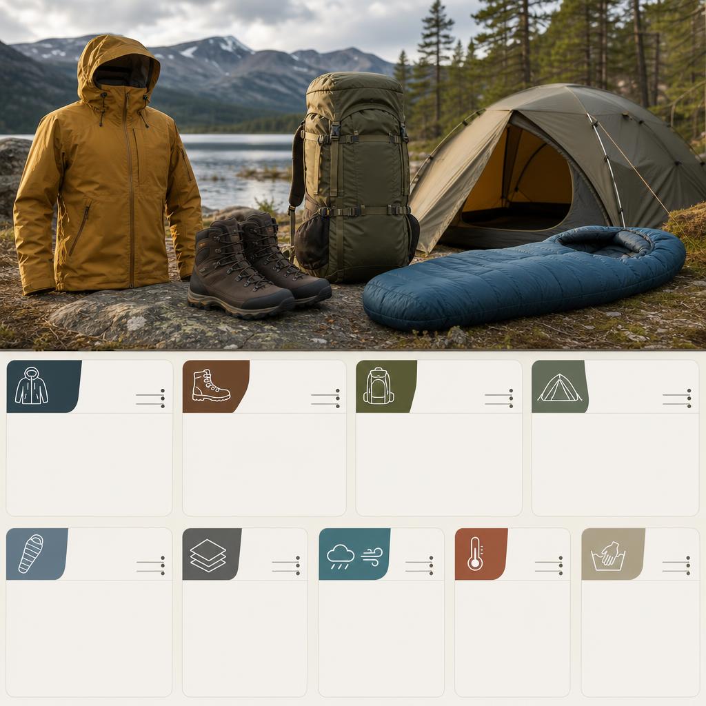 Original Partioaitta FI editorial for Finnish outdoor clothing and equipment