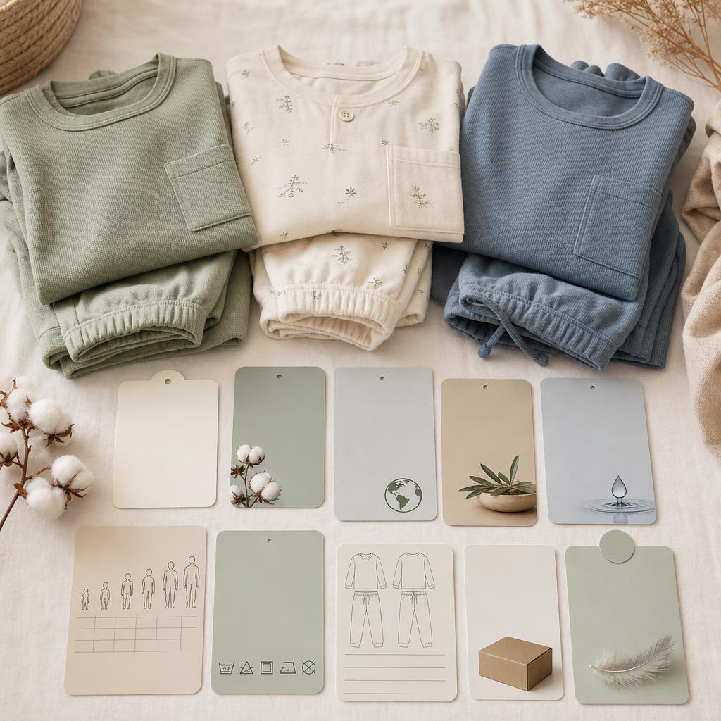 Original Woodstock Laundry FR editorial for French-market organic-cotton pyjamas and loungewear