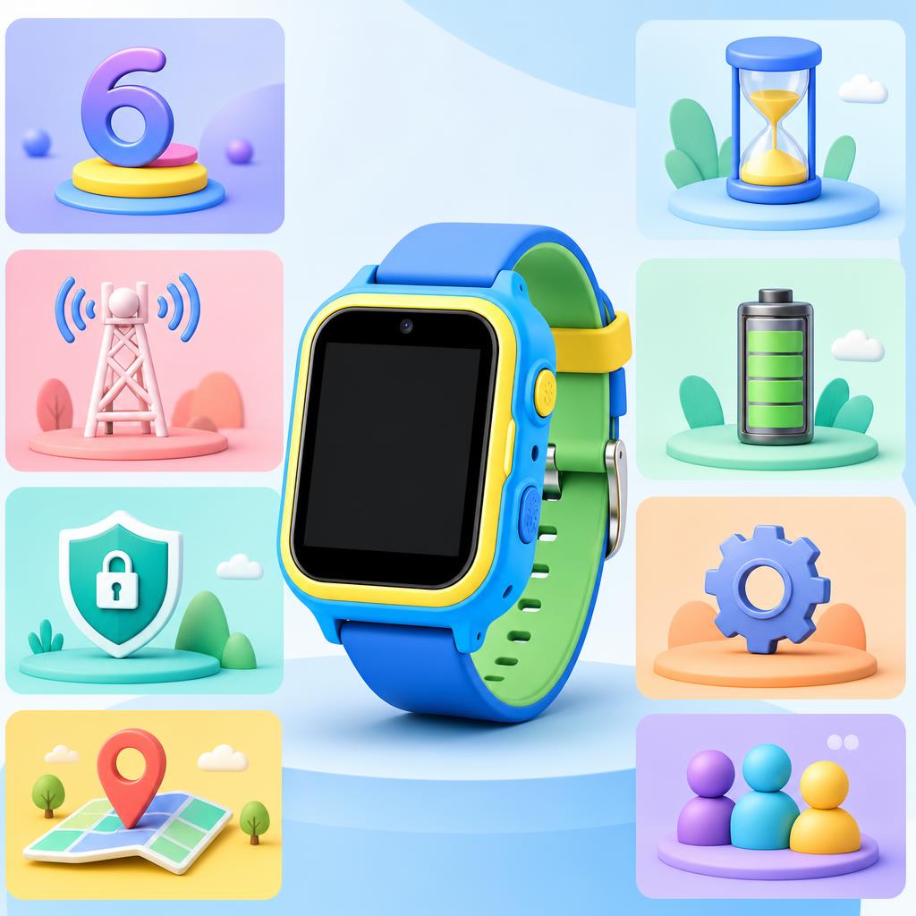 Original LAGENIO editorial for children’s GPS/4G smartwatches with calls, SOS, learning features and parental controls
