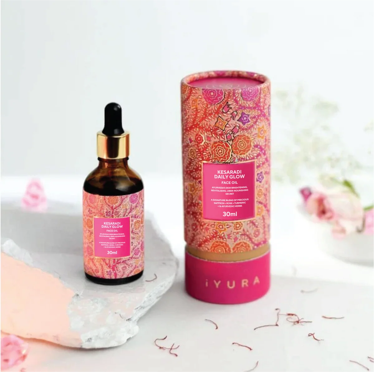 Kesaradi Ayurvedic facial oil from The Ayurveda Experience UK