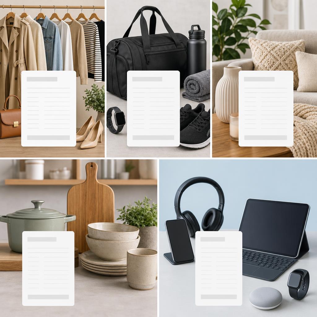 Original Voghion UK editorial for UK marketplace for fashion, sports gear, home products and consumer technology