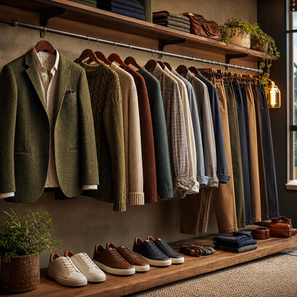Original Evolve Clothing editorial for Irish fashion retailer selling men’s clothing, footwear and accessories