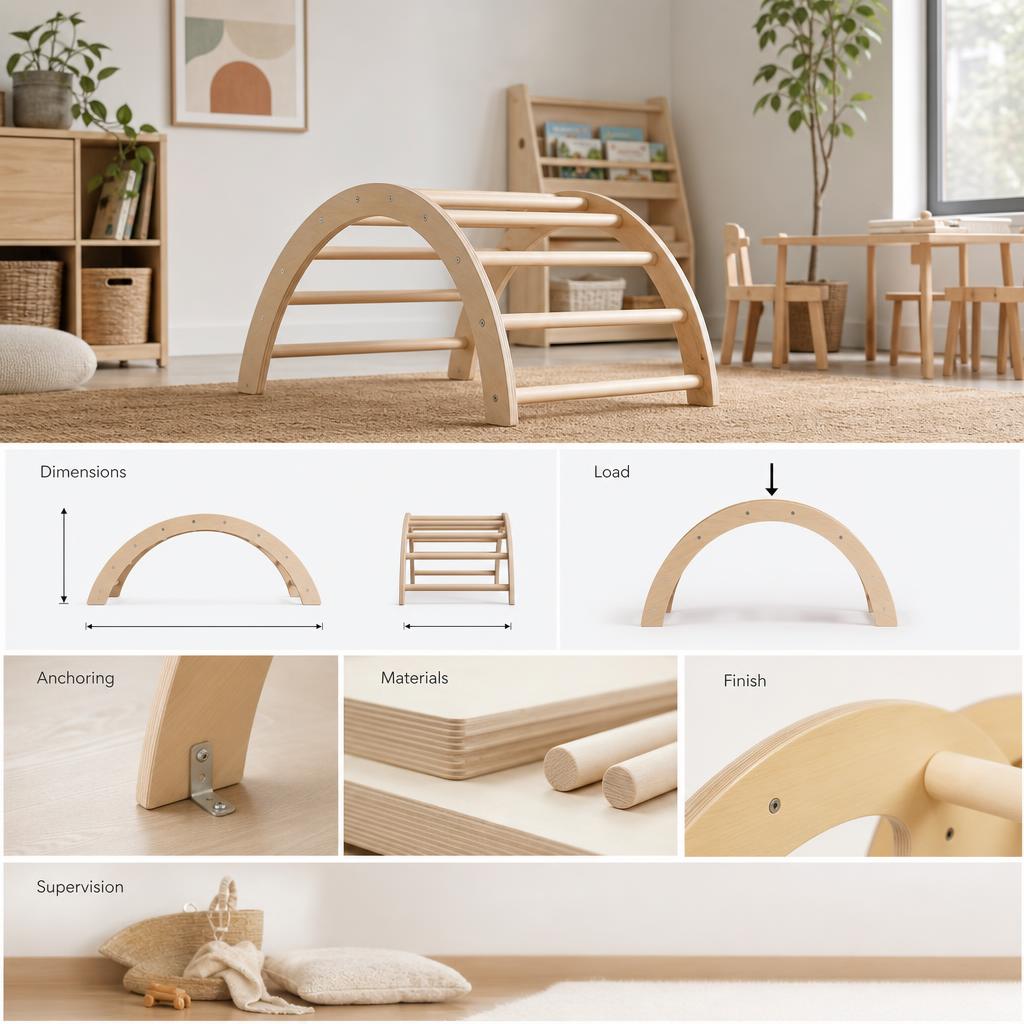 Original MAMOI editorial for modern baby and children’s toys, climbing/play furniture and room products