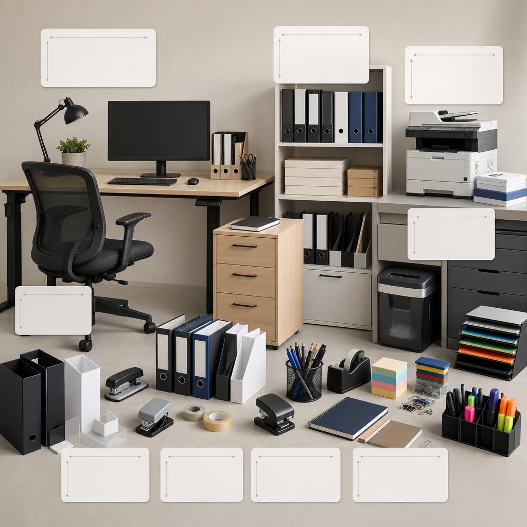 Original Wietholt DE editorial for office supplies, furniture and workplace equipment