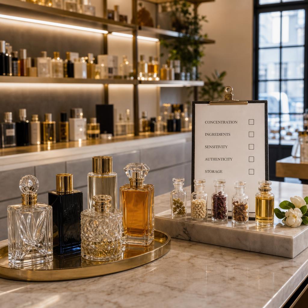 Original photographic La Belle Perfumes US editorial for US fragrance and beauty storefront