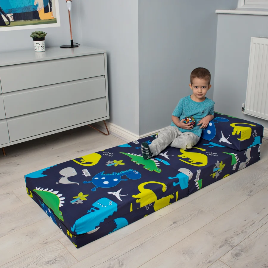 Ready Steady Bed fold-out guest bed and chair