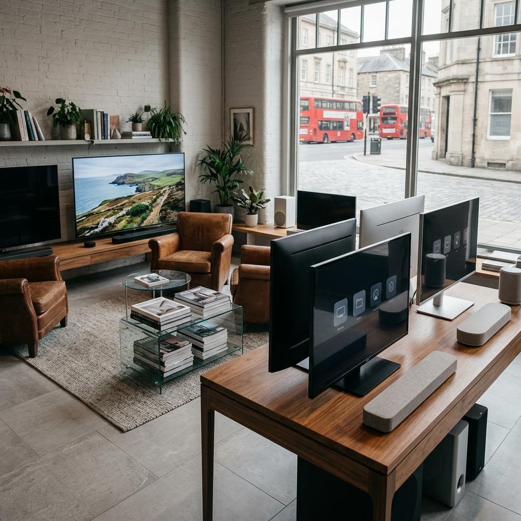 Original editorial image illustrating the Sylvoxtv UK merchant category