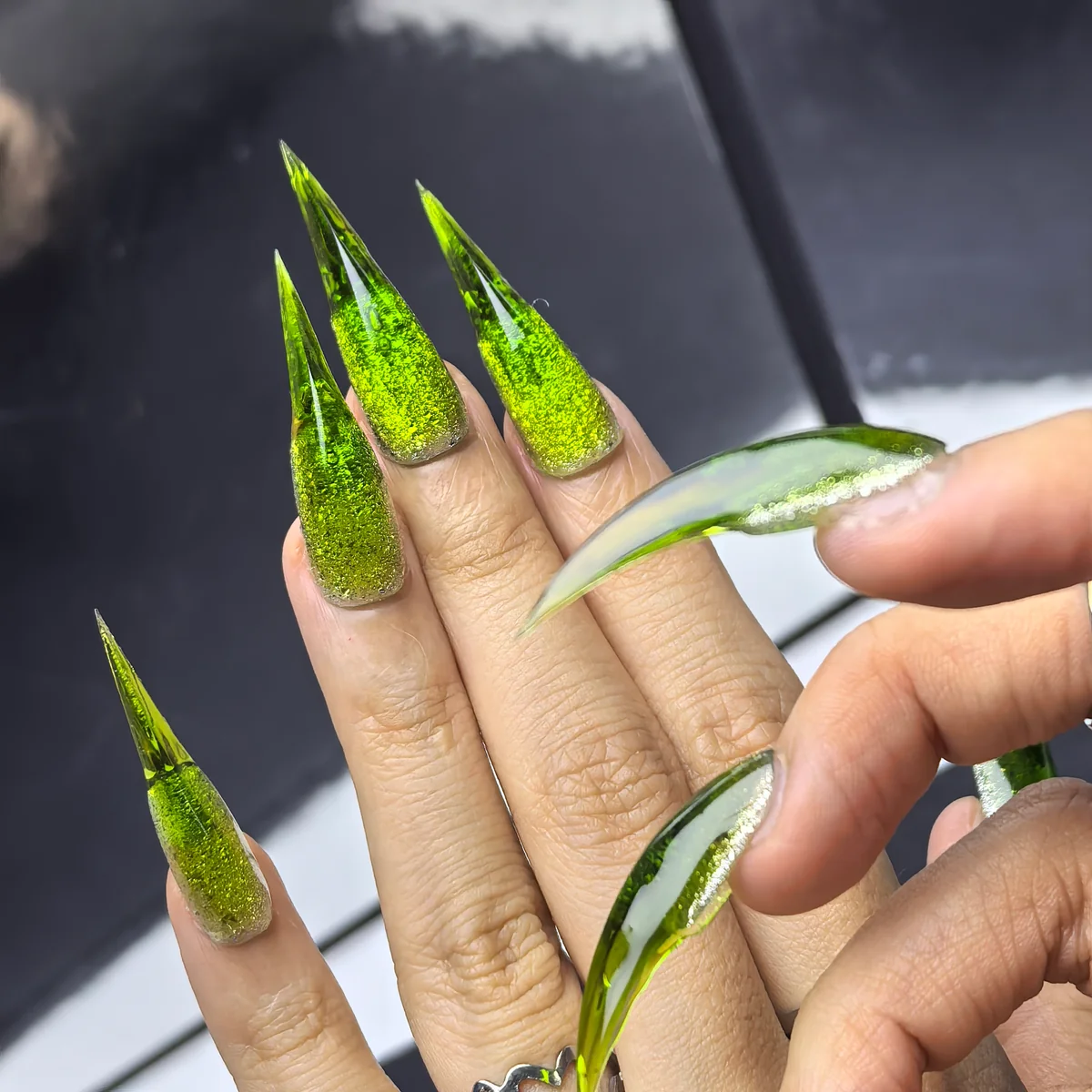 PoorGuyShop press-on nail set