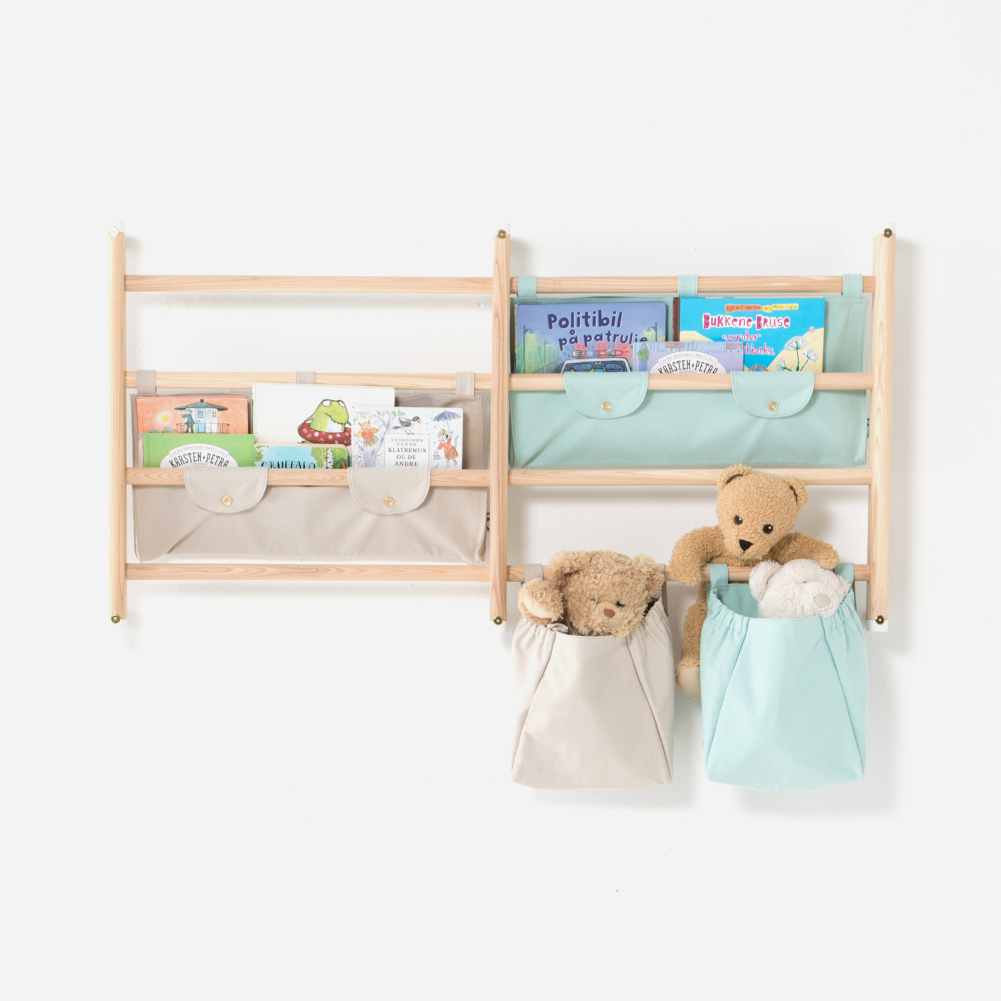 A Patented Mounting System, Not Generic Wall Shelving