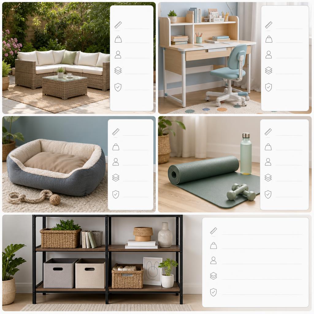 Original Costway IT editorial for home and garden furniture, toys, children’s, sports and pet goods