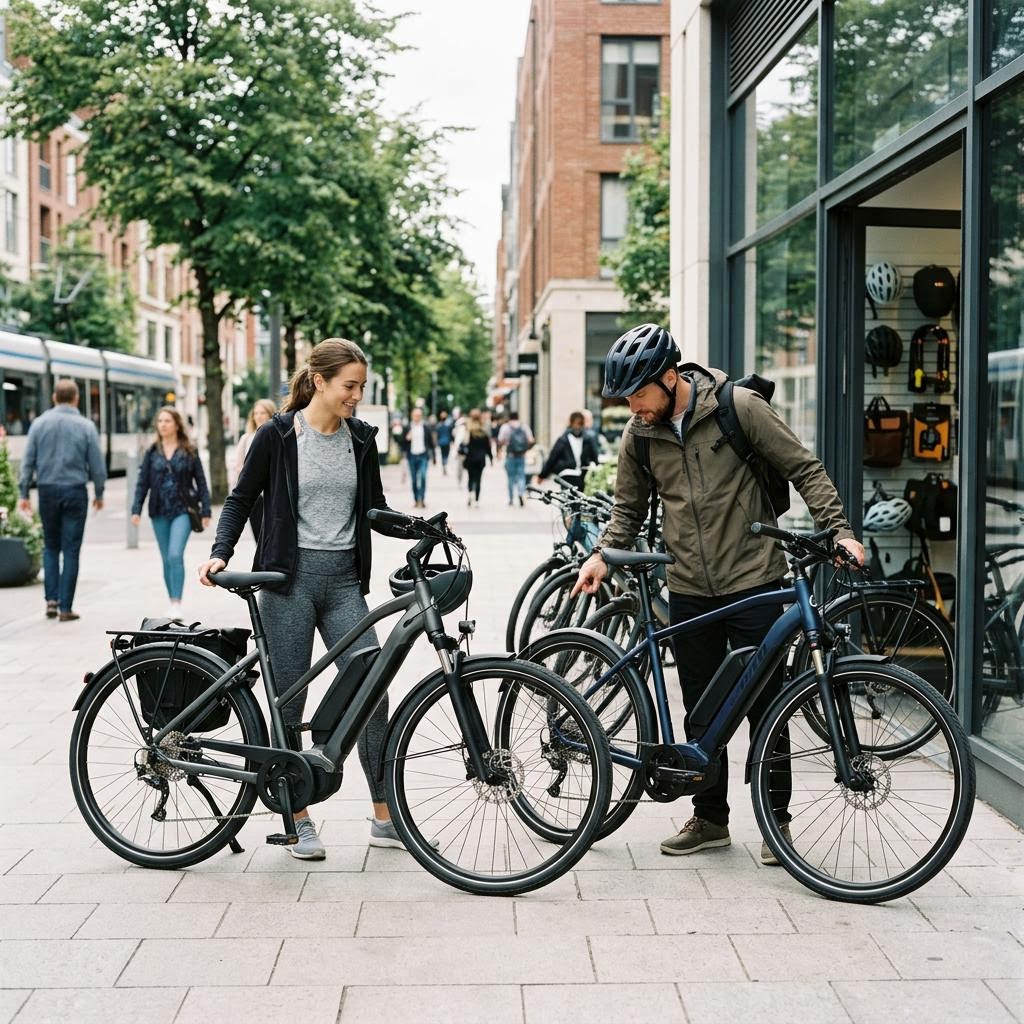 Original editorial image illustrating the Bodywel ebike merchant category
