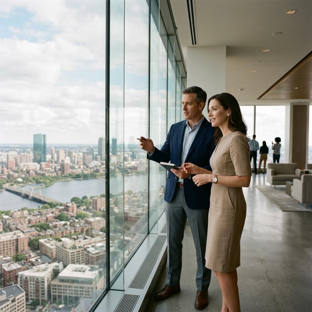 Original editorial image illustrating the View Boston Observation Deck (AU ) merchant category